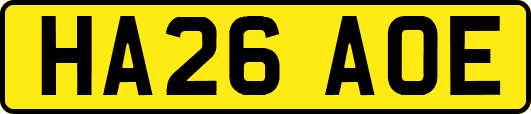 HA26AOE