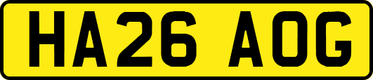 HA26AOG