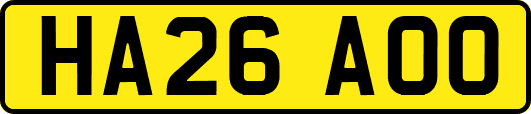 HA26AOO