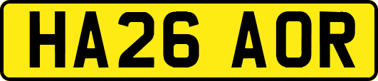 HA26AOR