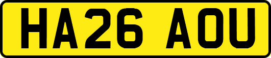 HA26AOU
