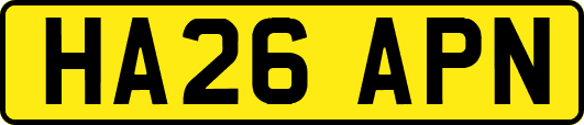 HA26APN