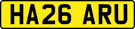 HA26ARU