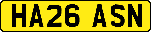 HA26ASN