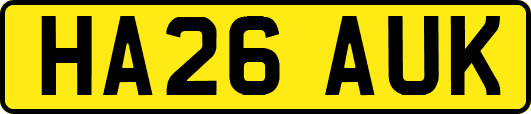 HA26AUK