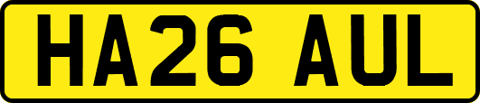 HA26AUL
