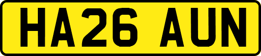 HA26AUN