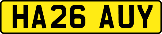 HA26AUY