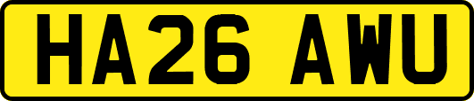 HA26AWU