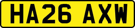 HA26AXW