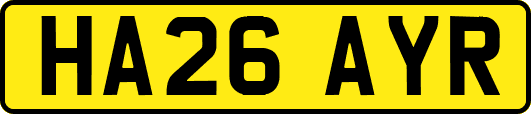 HA26AYR
