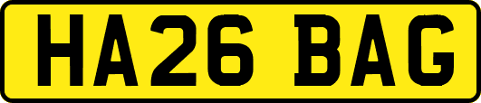 HA26BAG