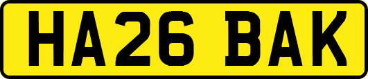 HA26BAK