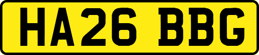 HA26BBG