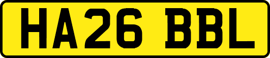 HA26BBL