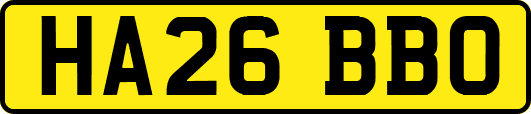 HA26BBO