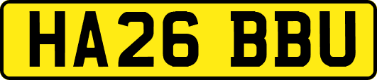 HA26BBU