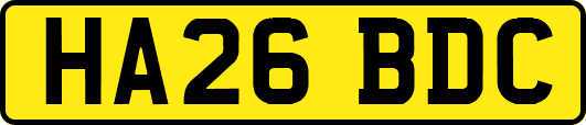 HA26BDC