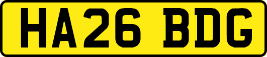 HA26BDG