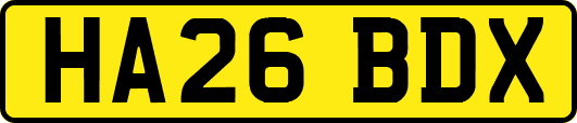 HA26BDX
