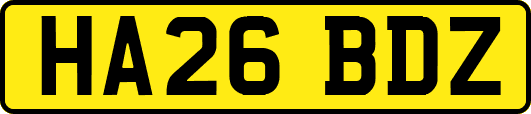 HA26BDZ