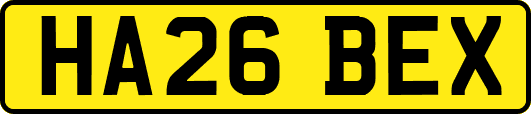 HA26BEX
