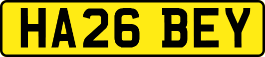 HA26BEY