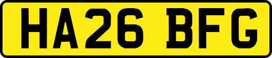 HA26BFG