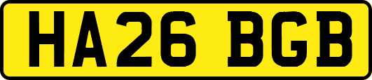 HA26BGB
