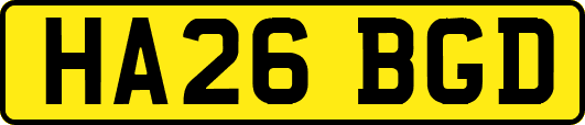 HA26BGD
