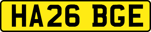 HA26BGE