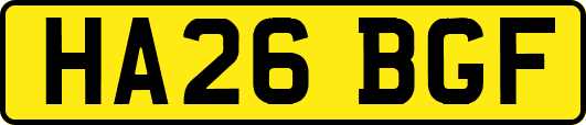 HA26BGF