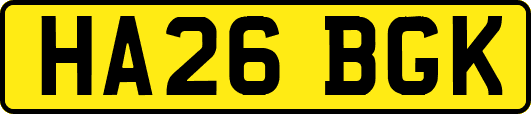 HA26BGK