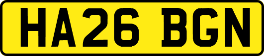 HA26BGN
