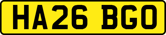 HA26BGO