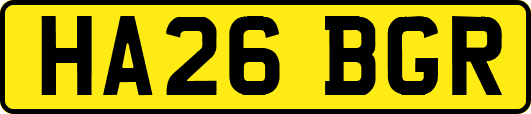 HA26BGR