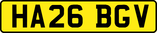 HA26BGV