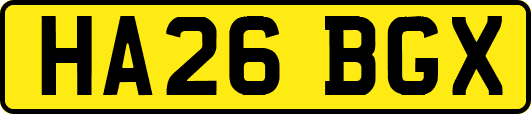 HA26BGX
