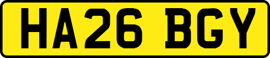 HA26BGY