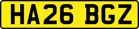 HA26BGZ