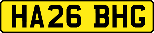 HA26BHG