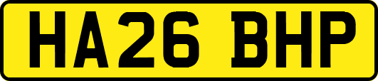 HA26BHP