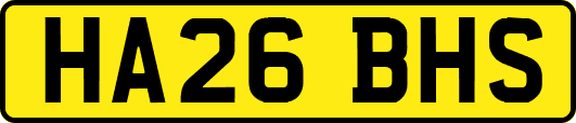 HA26BHS
