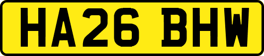 HA26BHW