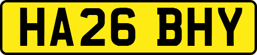 HA26BHY