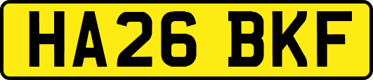 HA26BKF