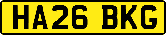 HA26BKG
