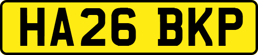 HA26BKP
