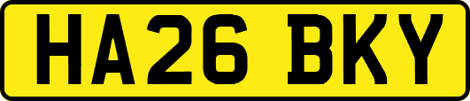 HA26BKY