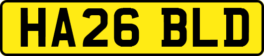 HA26BLD